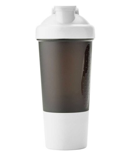 Borraccia shaker 500 ml Bianco