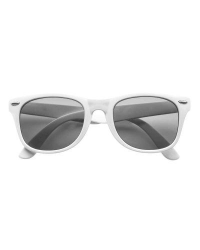 Occhiali da sole in PC e PVC Kenzie Bianco