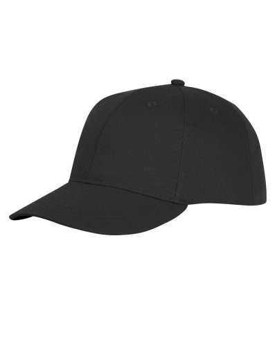 Cappellino Ares a 6 pannelli Nero