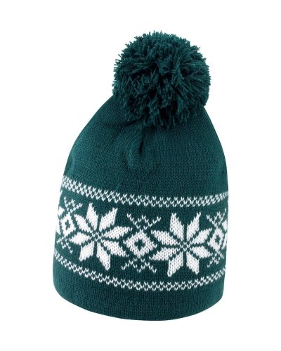 CAPPELLO FAIR ISLES Artic green / Bianco