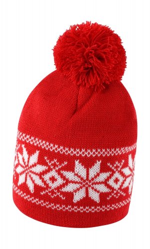 CAPPELLO FAIR ISLES Rosso / Bianco