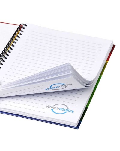 Notebook Wire-o formato A5 e copertina rigida