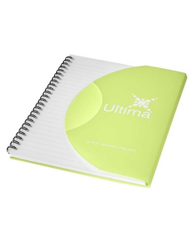 Blocco note di formato A6 Curve