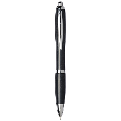 Penna a sfera Nash in paglia Nero