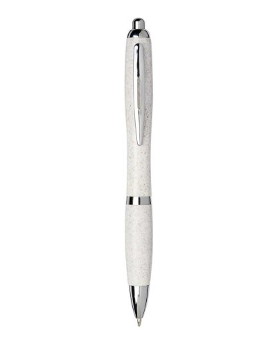 Penna a sfera Nash in paglia Cromato