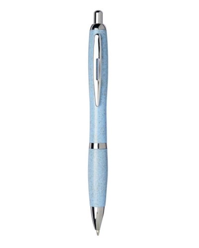 Penna a sfera Nash in paglia Blue