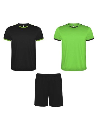 Completo sportivo Racing Lime/Nero
