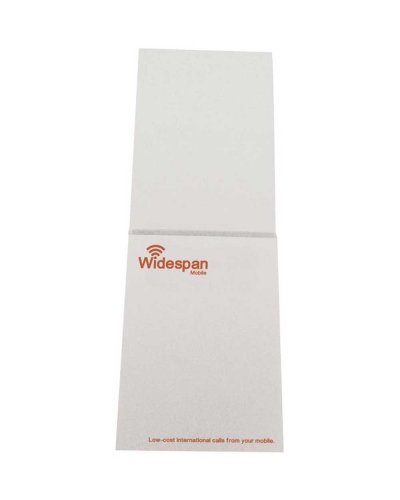 Desk-Mate blocco note 1/3 A4 copertina avvolgente 100 fogli