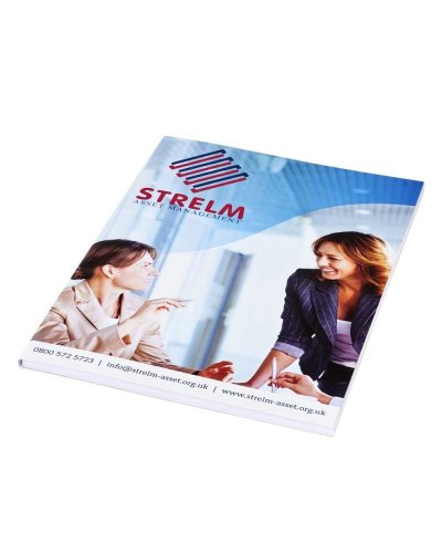 Block notes A5 Desk-Mate copertina avvolgente 25 fogli