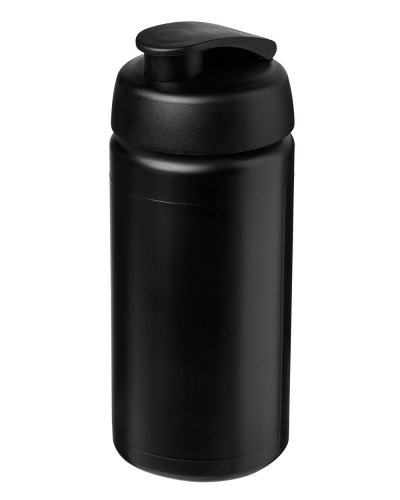 Borraccia Plus 500 ml coperchio a scatto ed impugnatura Nero