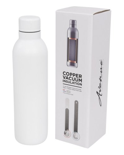Borraccia termica con isolamento sottovuoto 510 ml Solido Bianco
