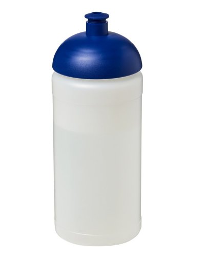 Borraccia Plus 500 ml coperchio a cupola ed impugnatura Trasparente / blue