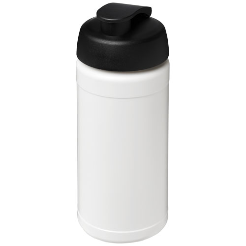 Borraccia Plus 500 ml coperchio a scatto Solido Bianco