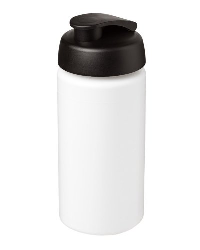 Borraccia Plus 500 ml coperchio a scatto Bianco / Nero