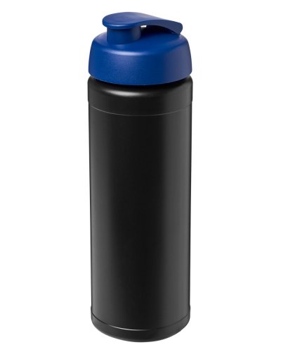 Borraccia Plus 750 ml coperchio a scatto Nero / Blu Scuro