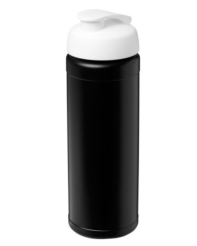 Borraccia Plus 750 ml coperchio a scatto Nero / Bianco