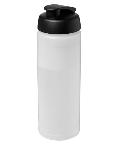Borraccia Plus 750 ml coperchio a scatto Trasparente / Nero