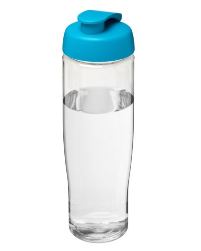 Borraccia sportiva 700 ml coperchio a scatto Trasparente / Aqua