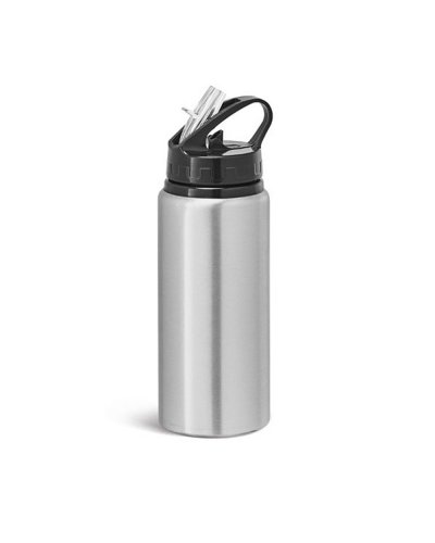 Borraccia sportiva in alluminio 670 ml Cromato Satinato