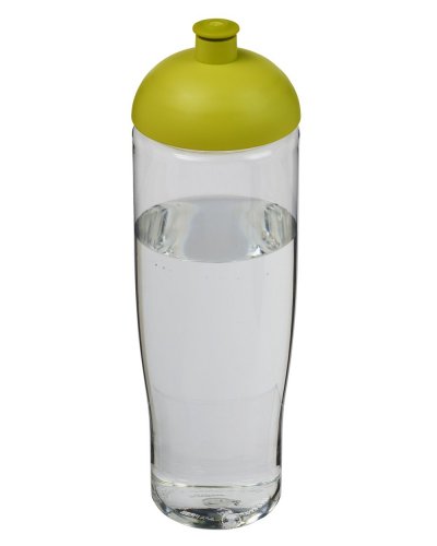 Borraccia sportiva da 700 ml con coperchio a cupola Trasparente / Lime