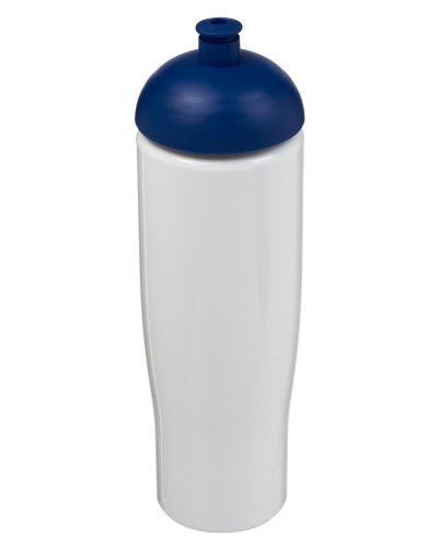 Borraccia sportiva da 700 ml con coperchio a cupola Solido Bianco / Blu