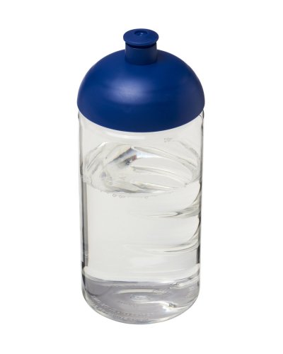 Borraccia H2O Bop da 500 ml con coperchio a cupola Trasparente / blue