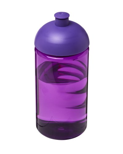 Borraccia H2O Bop da 500 ml con coperchio a cupola Porpora