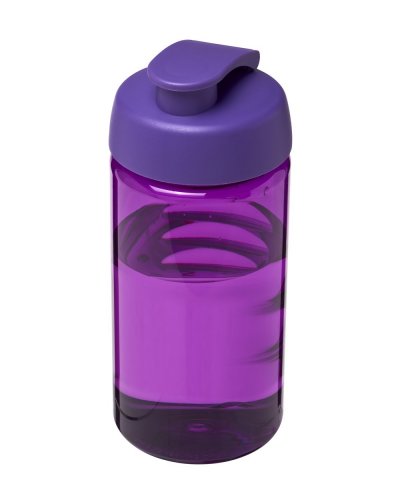 Borraccia sportiva H2O Bop da 500 ml con coperchio a scatto Porpora