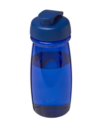 Borraccia sportiva da 600 ml con coperchio a scatto Blue