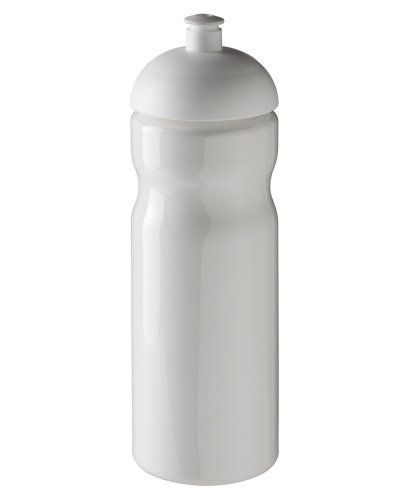 Borraccia sportiva Base da 650 ml con coperchio a cupola Solido Bianco