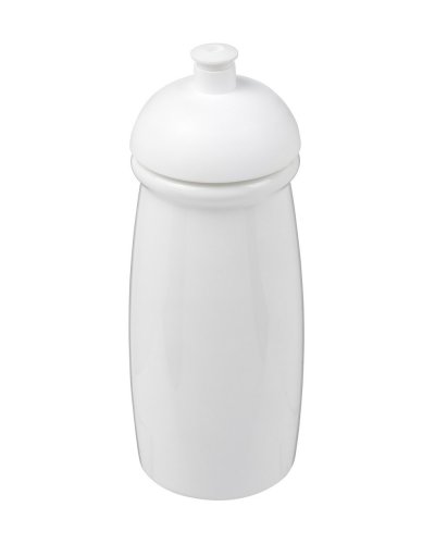 Borraccia sportiva da 600 ml con coperchio a cupola Solido Bianco