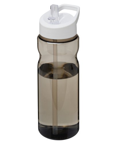 Borraccia sportiva da 650 ml con beccuccio Carboncino / Bianco