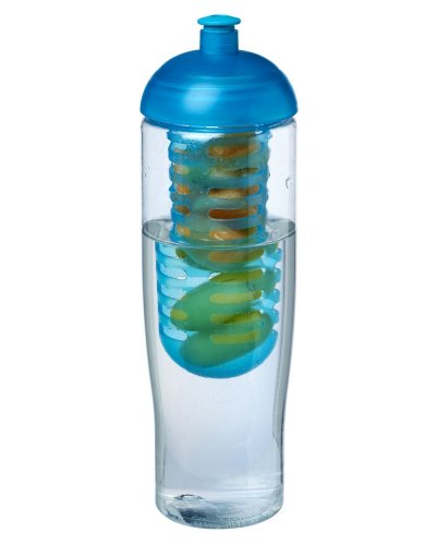 Borraccia da 700 ml coperchio a cupola e infusore Trasparente / Aqua