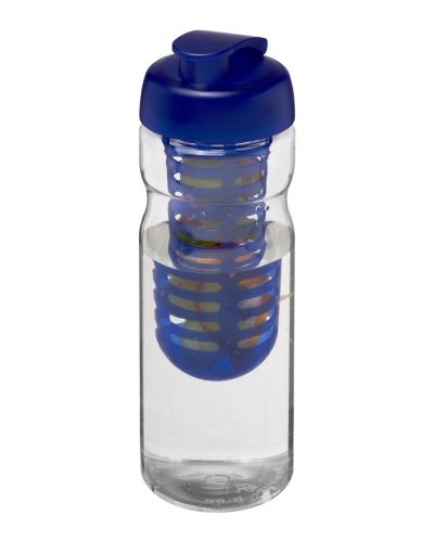 Borraccia in Pet riciclato da 650 ml con coperchio e infusore