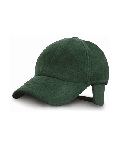 Cappellino in pile invernale Forest Green