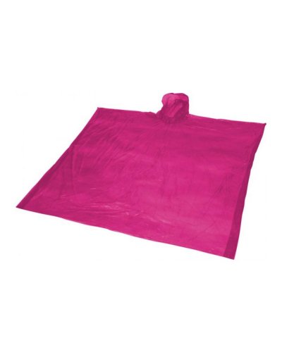 Poncho impermeabile Ziva con custodia Rosa