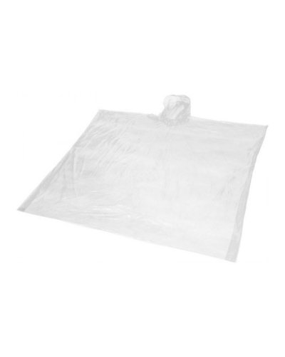 Poncho impermeabile Ziva con custodia Solido Bianco