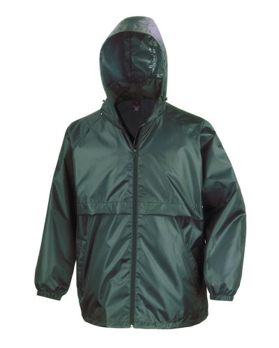 Giacca Windcheater Bottle green