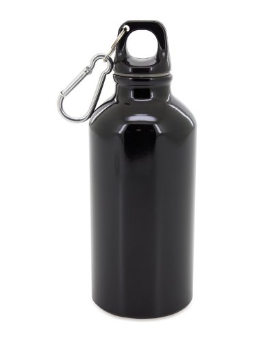 Borraccia in alluminio Cool 420 ml Nero