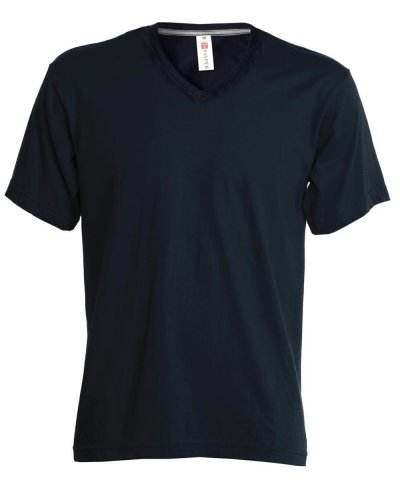 T-shirt v-neck Blu Navy