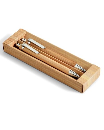 Set penna a sfera e portamina Greeny