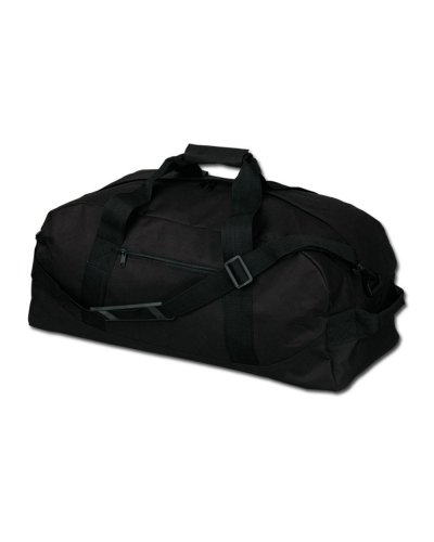 Borsa da viaggio in poliestere con tracolla Nero