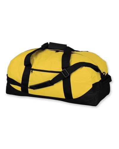 Borsa da viaggio in poliestere con tracolla Giallo