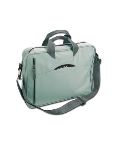 Borsa in poliestere per laptop 15,5 pollici Grigio Chiaro