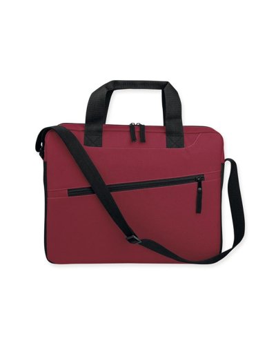 Borsa in poliestere per laptop 15 pollici Bordeaux