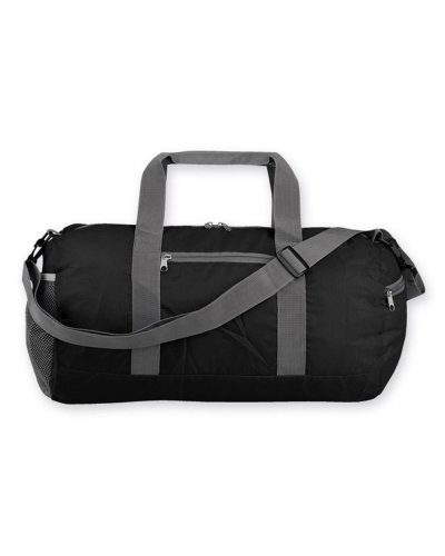 Borsa sportiva pieghevole con tracolla Josie Nero