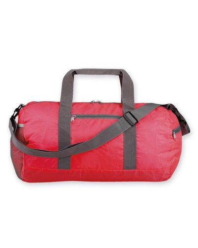 Borsa sportiva pieghevole con tracolla Josie Rosso