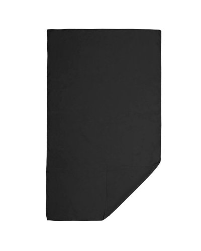 Asiugamano multisport in microfibra Nero
