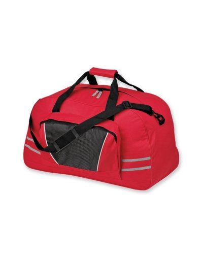 Borsa da viaggio in poliestere con tracolla Rosso