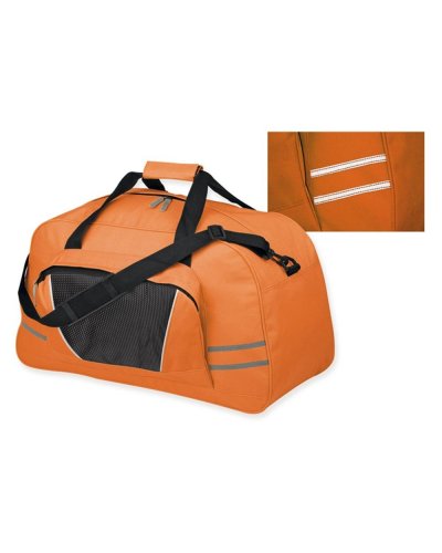 Borsa da viaggio in poliestere con tracolla Arancione